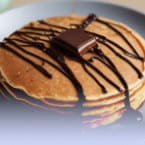 Tortitas de chocolate.